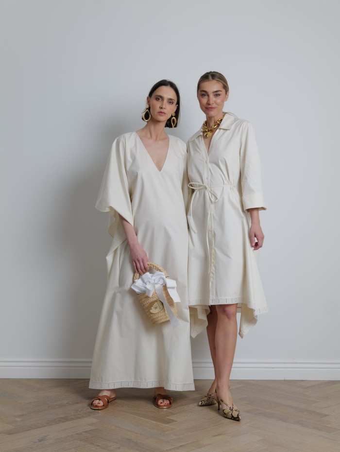Robe chemise en coton - Lanvin - Mademoiselle Pearl
