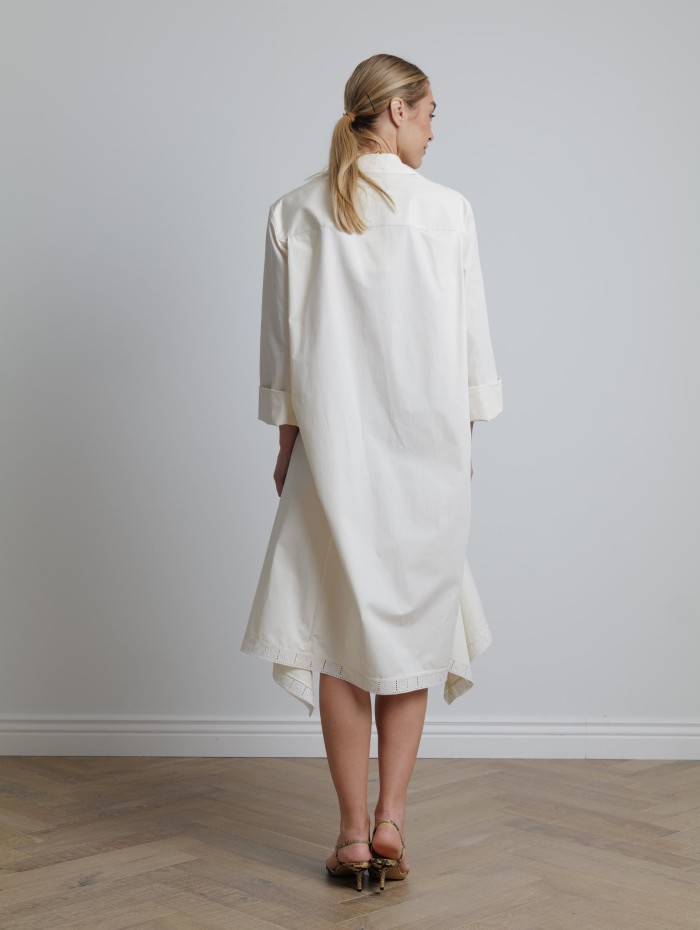 Robe chemise en coton - Lanvin - Mademoiselle Pearl