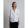 Blouse en coton blanc - Mademoiselle Pearl