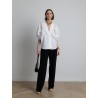 Blouse en coton blanc - Mademoiselle Pearl