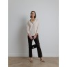 Chemise en coton beige - OKRA - Max Mara - Mademoiselle Pearl