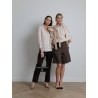 Chemise en coton beige - OKRA - Max Mara - Mademoiselle Pearl