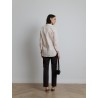 Chemise en coton beige - OKRA - Max Mara - Mademoiselle Pearl