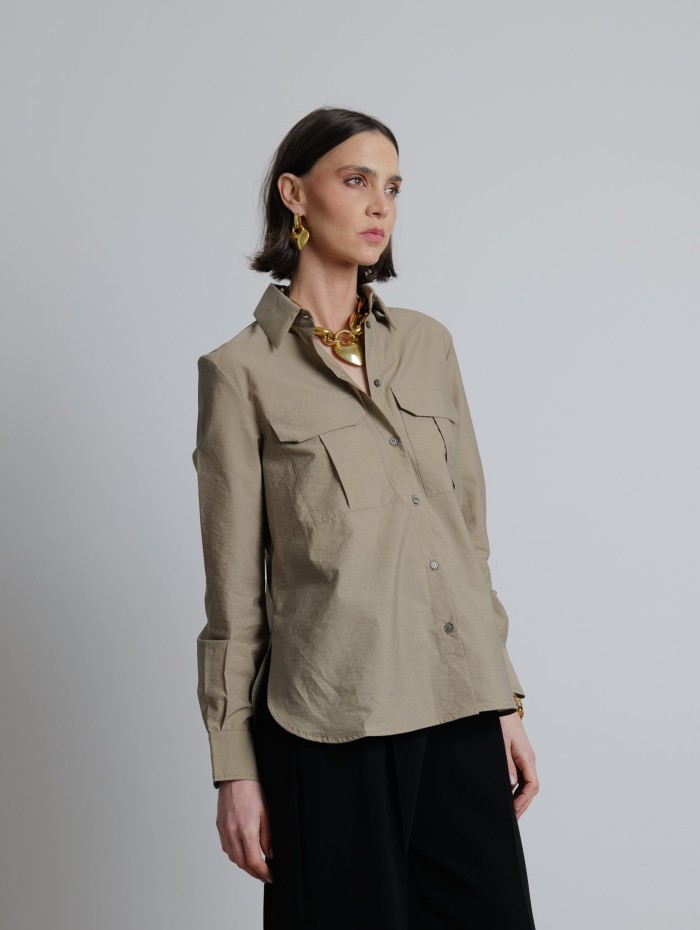 Chemise safari - Mademoiselle Pearl
