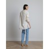Chemise en coton asymétrique - Lanvin - Mademoiselle Pearl