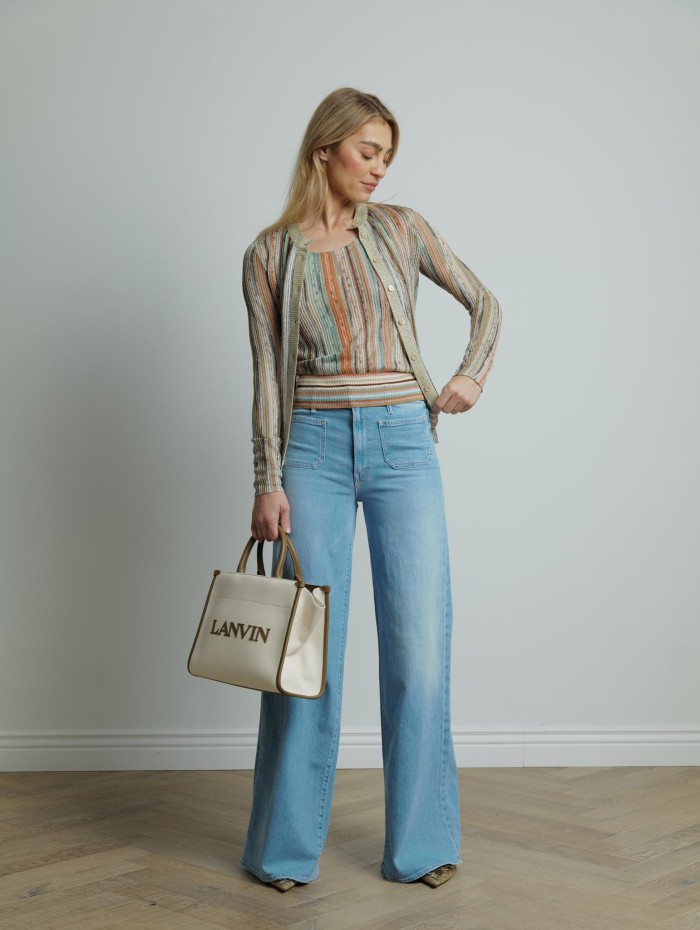 Jean large à poches - Patch pocket undercover sneak - Mother - Mademoiselle Pearl