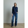 Jean droit marine - The major zip sneak - Mother - Mademoiselle Pearl