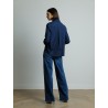 Jean droit marine - The major zip sneak - Mother - Mademoiselle Pearl