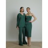 Pantalon vert Cosmo - Max Mara - Mademoiselle Pearl