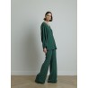 Chemisier vert Umile - Max Mara - Mademoiselle Pearl