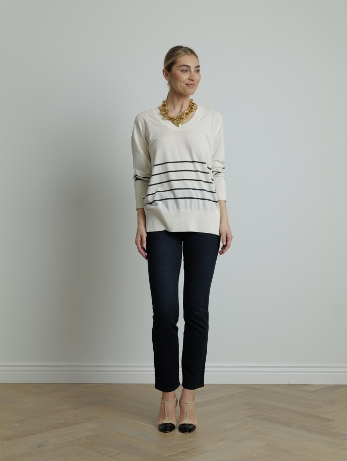 Pull marinière - Levante - Max Mara - Mademoiselle Pearl