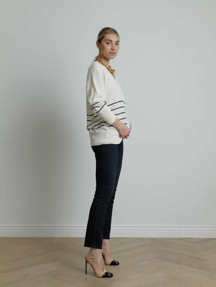 Pull marinière - Levante - Max Mara - Mademoiselle Pearl