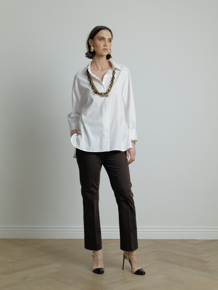 Chemise en coton oxford Conero - 'S Max Mara - Mademoiselle Pearl