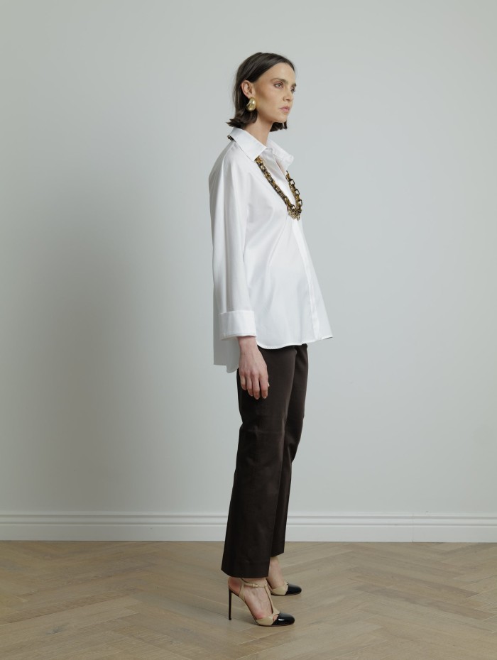 Chemise en coton oxford Conero - 'S Max Mara - Mademoiselle Pearl