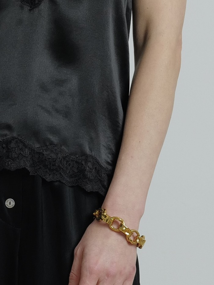 Caraco en soie noir - Pip - Love Stories - Mademoiselle Pearl