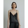 Caraco en soie noir - Pip - Love Stories - Mademoiselle Pearl
