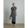 Robe polo marinière - Majestic Filatures - Mademoiselle Pearl