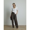 Top en coton blanc - Majestic Filatures - Mademoiselle Pearl