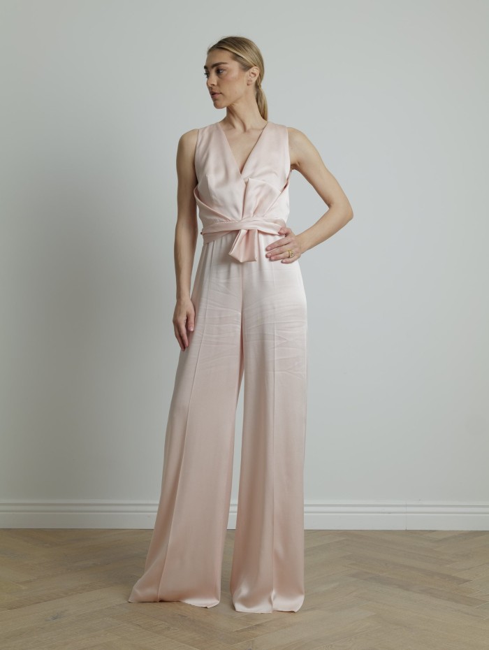 Combinaison rose pâle Pomez - Max Mara Studio - Mademoiselle Pearl