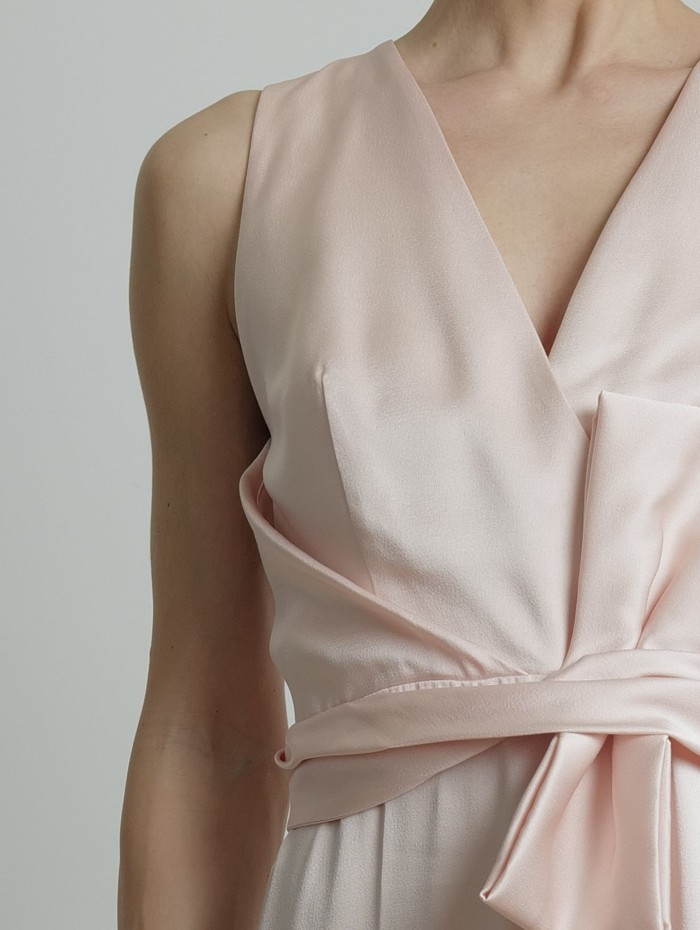Combinaison rose pâle Pomez - Max Mara Studio - Mademoiselle Pearl