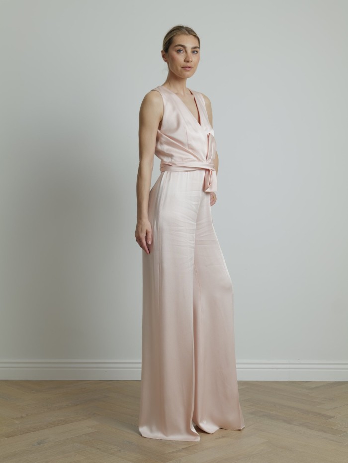 Combinaison rose pâle Pomez - Max Mara Studio - Mademoiselle Pearl