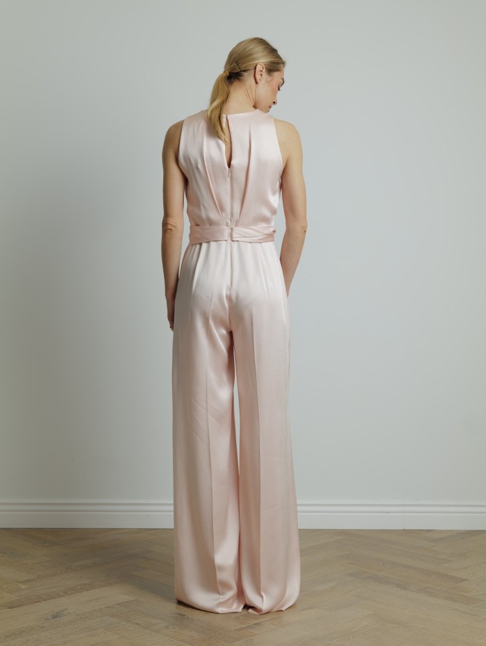 Combinaison rose pâle Pomez - Max Mara Studio - Mademoiselle Pearl