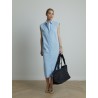 Robe chemise sans manches - Louka - Andrea Lev - Mademoiselle Pearl