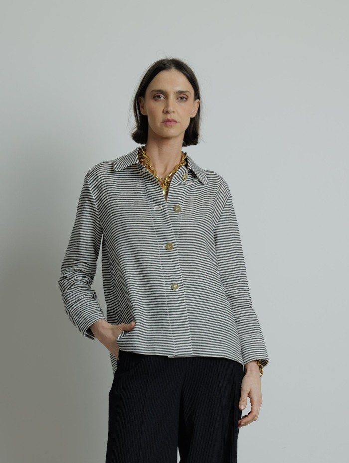 Chemise en lin - Zamia - Max Mara - Mademoiselle Pearl