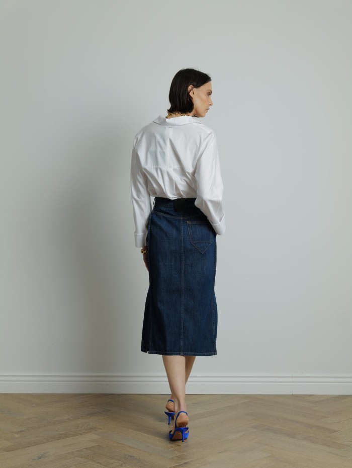 Jupe en jean - Lanvin - Mademoiselle Pearl