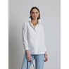 Chemise blanche en coton - Patou - Mademoiselle Pearl