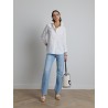 Chemise blanche en coton - Patou - Mademoiselle Pearl