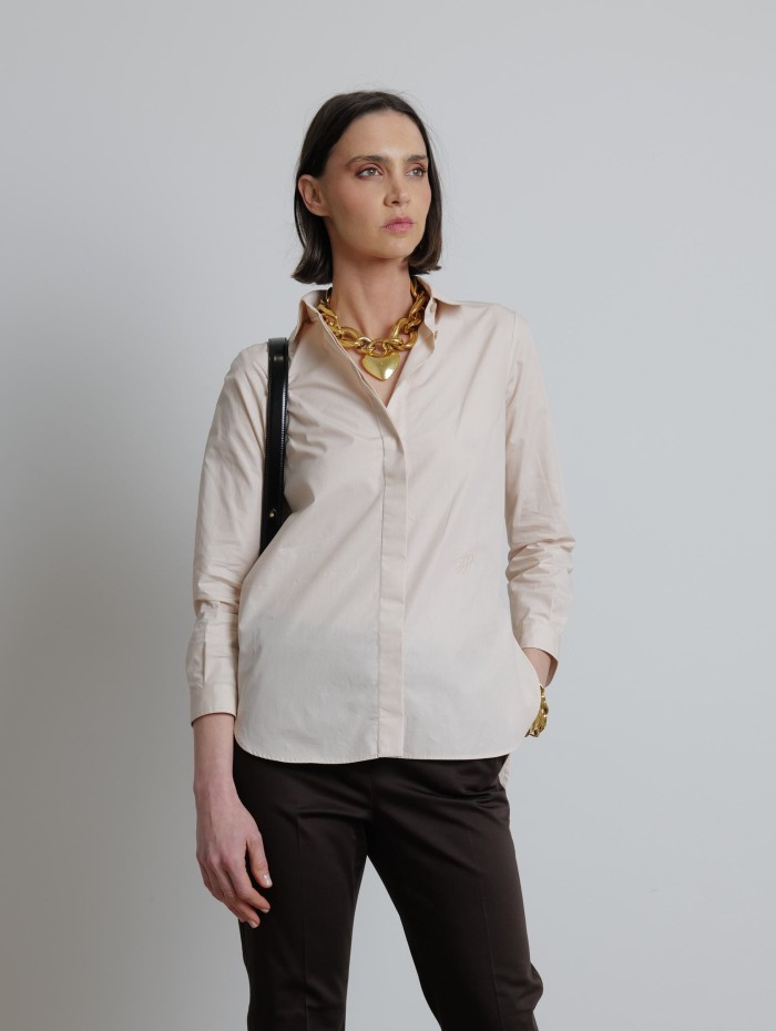 Chemise beige - Patou - Mademoiselle Pearl