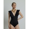 Maillot de bain une pièce noir - Maio - Mademoiselle Pearl