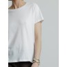 Top en coton blanc - Majestic Filatures - Mademoiselle Pearl