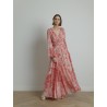 Robe en soie rose de chez Giambattista Valli