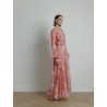 Robe en soie rose de chez Giambattista Valli