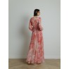 Robe en soie rose de chez Giambattista Valli