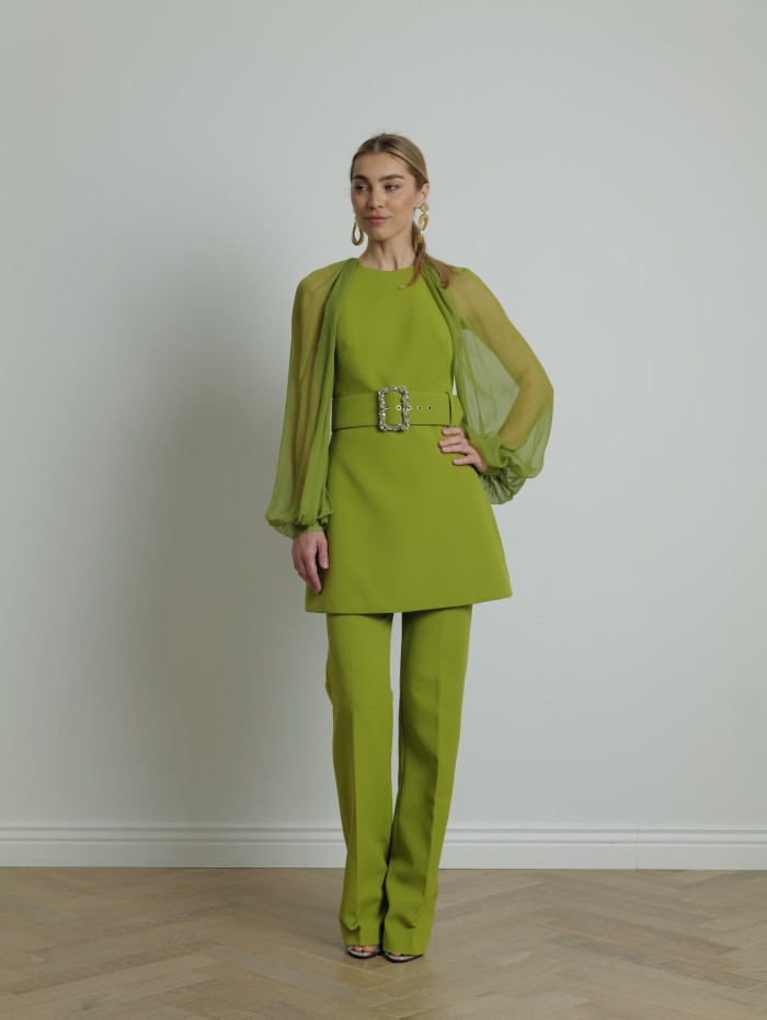 Safyaa - Pantalon de smoking pour femme