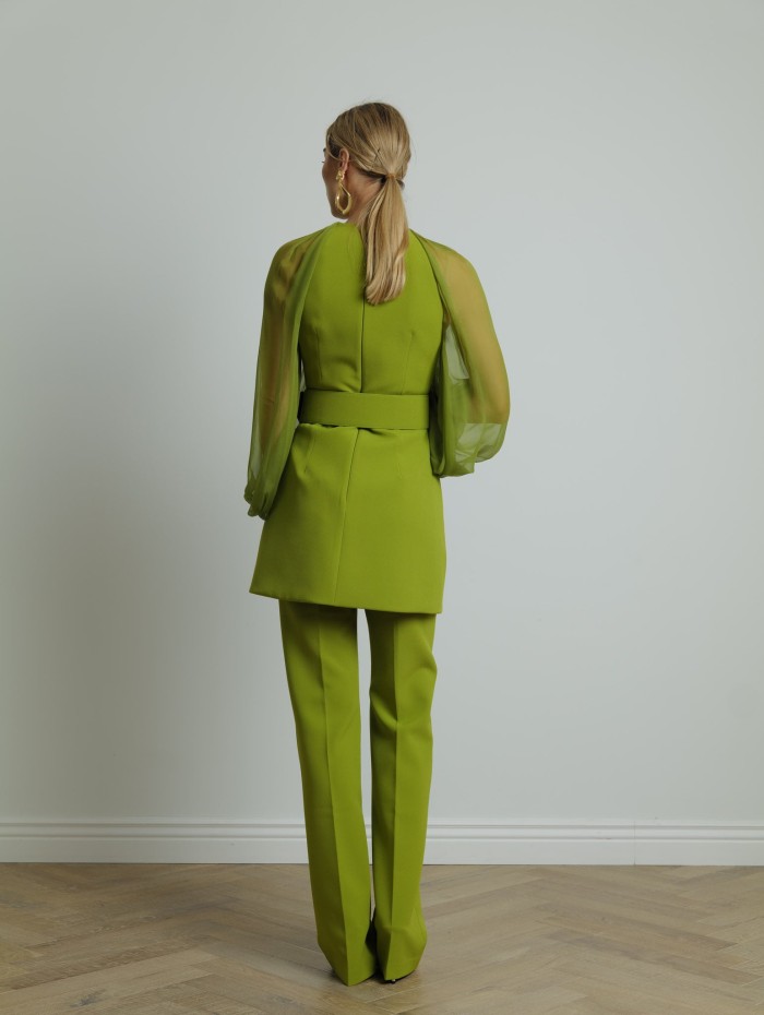 Safyaa - Pantalon de smoking pour femme