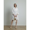 Robe blanche en coton de chez Sportmax