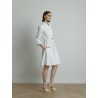 Robe blanche en coton de chez Sportmax