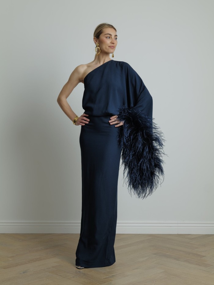 Robe à plumes - Feathered Eternity - Taller Marmo - Mademoiselle Pearl