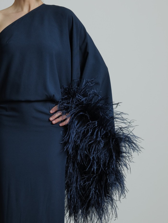 Robe à plumes - Feathered Eternity - Taller Marmo - Mademoiselle Pearl
