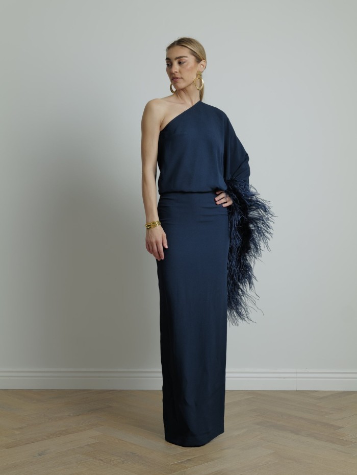 Robe à plumes - Feathered Eternity - Taller Marmo - Mademoiselle Pearl