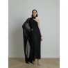 Robe asymétrique noire Betsy Spirito - Taller Marmo - Mademoiselle Pearl