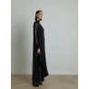 Robe asymétrique noire Betsy Spirito - Taller Marmo - Mademoiselle Pearl