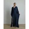Caftan fluide bleu - Taller Marmo -Mademoiselle Pearl
