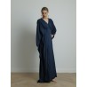 Caftan fluide bleu - Taller Marmo -Mademoiselle Pearl