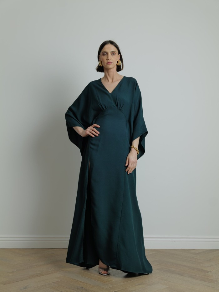 Kaftan fluide vert - Taller Marmo - Mademoiselle Pearl