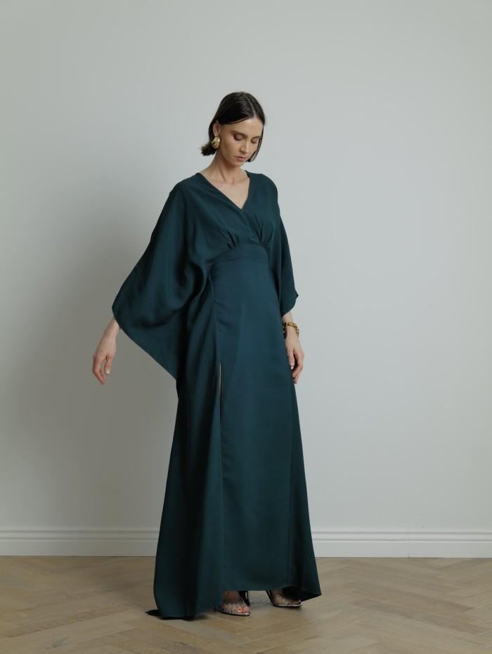 Kaftan fluide vert - Taller Marmo - Mademoiselle Pearl